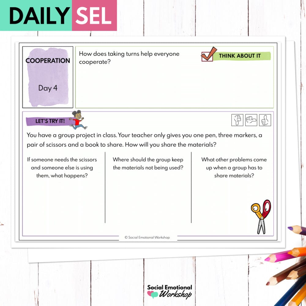 Cooperation Lessons - SEL Activities for Distance Learning Media Social Emotional Workshop