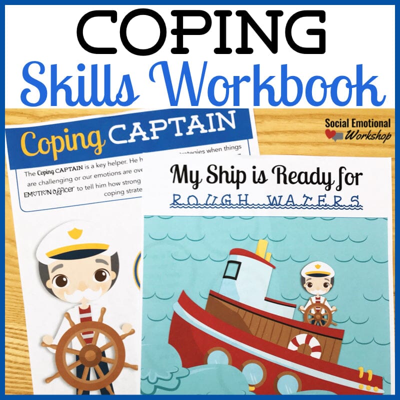 Coping Skills Activities and Workbook Media Social Emotional Workshop