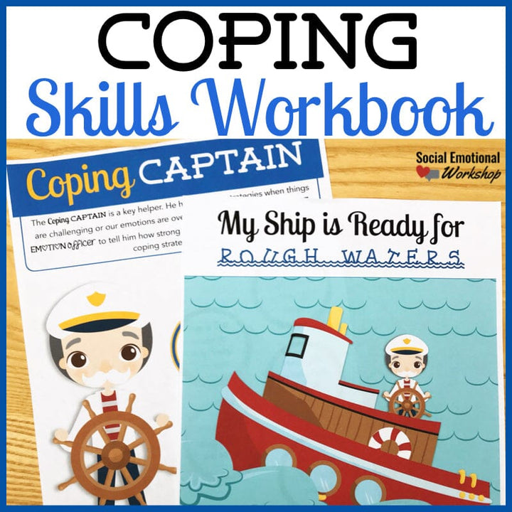 Coping Skills Activities and Workbook Media Social Emotional Workshop