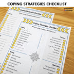 Coping Skills Activities and Workbook Media Social Emotional Workshop