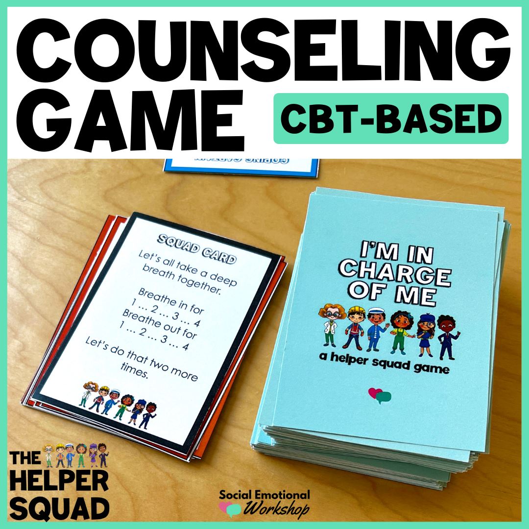 Counseling Game for Self Regulation & Social Skills | Helper Squad Series Media Social Emotional Workshop