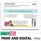 Daily SEL Activities for Responsible Decision Making - Set 5 - SEL Distance Learning Media Social Emotional Workshop