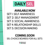 Daily SEL Activities for the Whole Year & Distance Learning Media Social Emotional Workshop