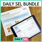 Daily SEL Activities for the Whole Year & Distance Learning Media Social Emotional Workshop