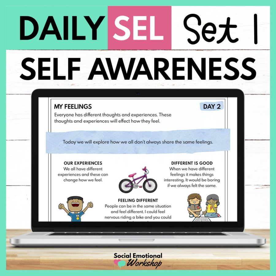 Daily Social Emotional Learning Activities - Set 1 - SEL for Distance Learning Media Social Emotional Workshop