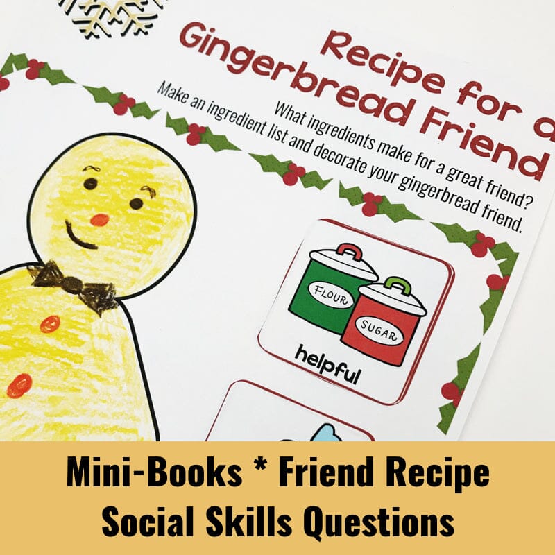 Friendship and Social Skills Activities for Winter and Christmas Media Social Emotional Workshop