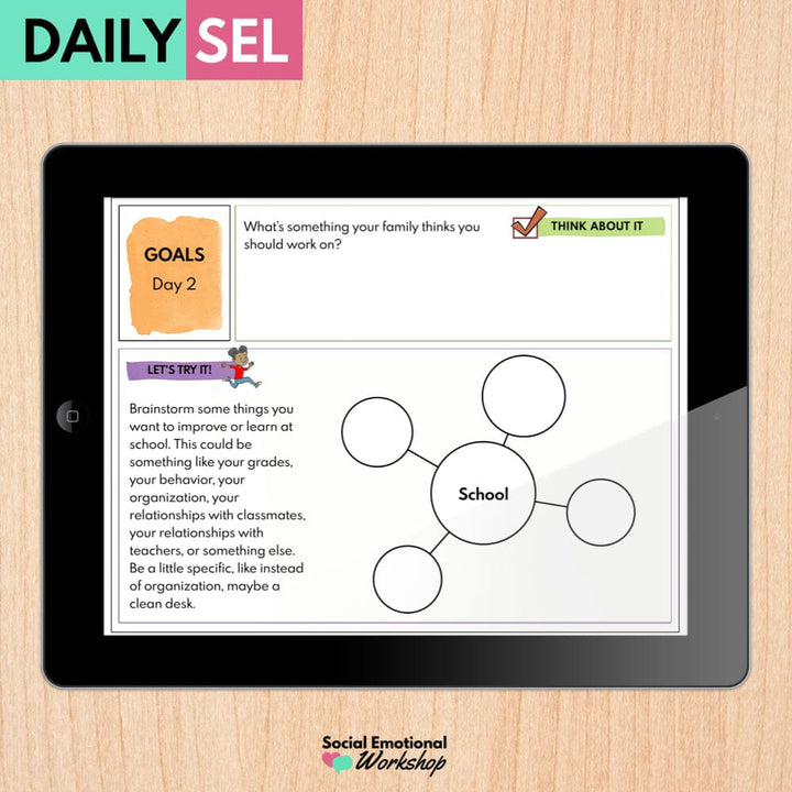 Goals - SEL Activities for Distance Learning Media Social Emotional Workshop