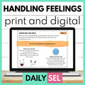 Handling Feelings - SEL Activities for Distance Learning Media Social Emotional Workshop