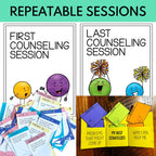 Individual Counseling Activities and Tools for Successful Sessions | Counseling Building Blocks Bundle Counseling Activities Social Emotional Workshop