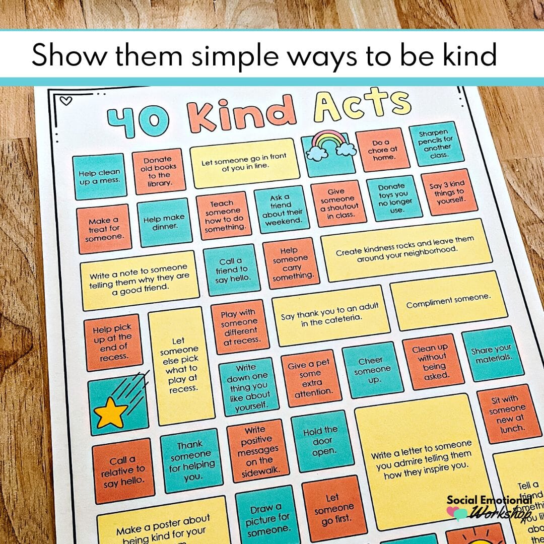 Kindness Activities for the Classroom Media Social Emotional Workshop