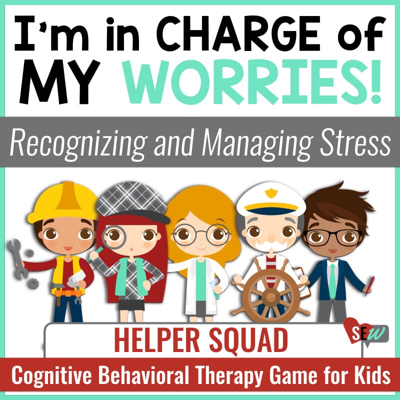 Managing Anxiety: CBT Based School Counseling Game for Worry Media Social Emotional Workshop
