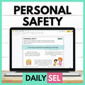 Personal Safety Social Emotional Learning Activities - SEL for Distance Learning Media Social Emotional Workshop