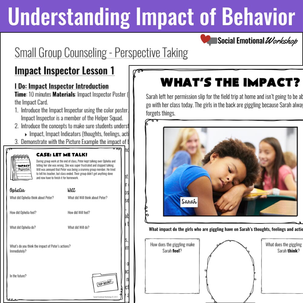 Perspective Taking and Empathy Lessons and Activities with Impact Inspector Media Social Emotional Workshop