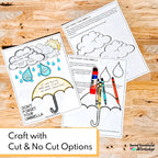 Positive Self Talk Craft & Activity | Spring Counseling Positive Thinking Media Social Emotional Workshop