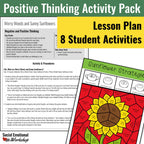 Positive Thinking Lesson, Game, and Activity Bundle Media Social Emotional Workshop