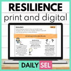 Resilience - SEL Activities for Distance Learning Media Social Emotional Workshop