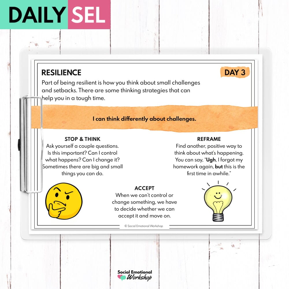Resilience - SEL Activities for Distance Learning Media Social Emotional Workshop