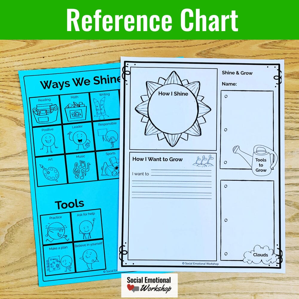 SEL Activity and Bulletin Board: Student Strengths and Areas for Growth Media Social Emotional Workshop