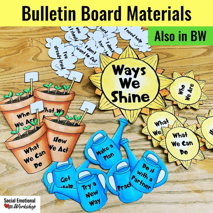 SEL Activity and Bulletin Board Student Strengths and Areas for Growt