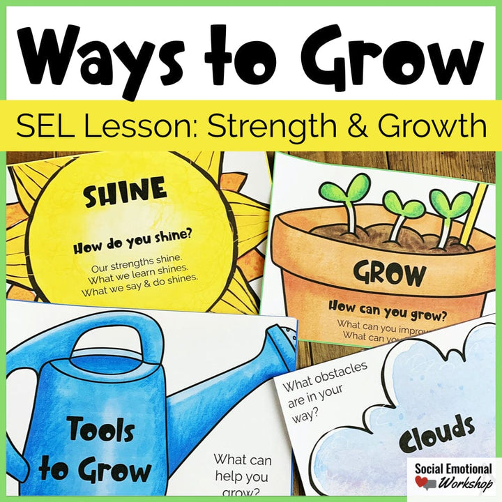 SEL Lesson: Areas of Strength and Areas for Growth Media Social Emotional Workshop