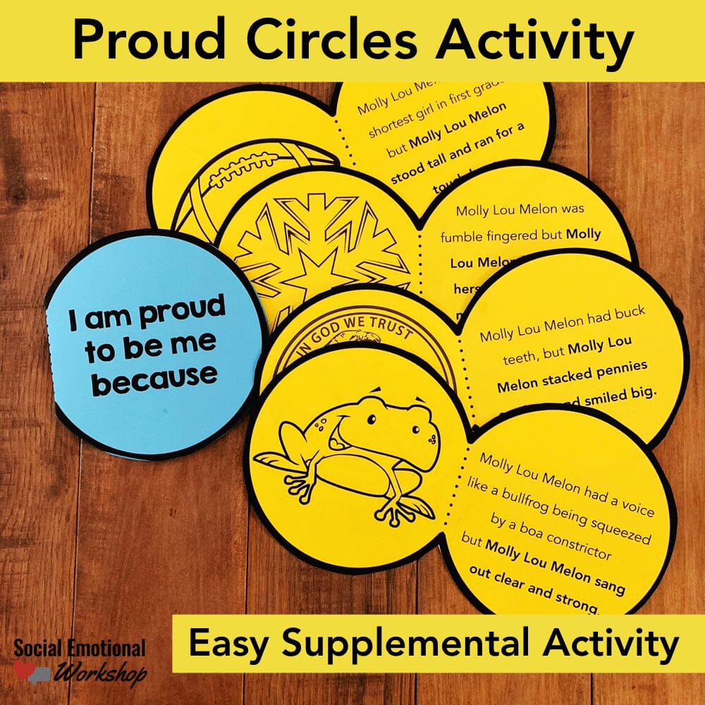 SEL Read Aloud Companion for Stand Tall, Molly Lou Melon Media Social Emotional Workshop