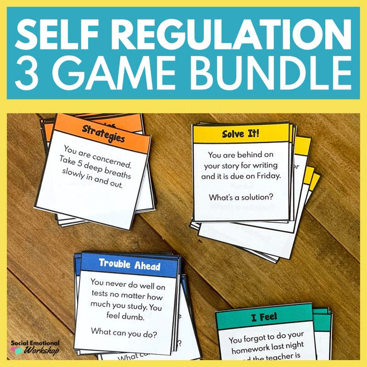 Self Regulation Small Group | Lessons, Activities, + Games Media Social Emotional Workshop
