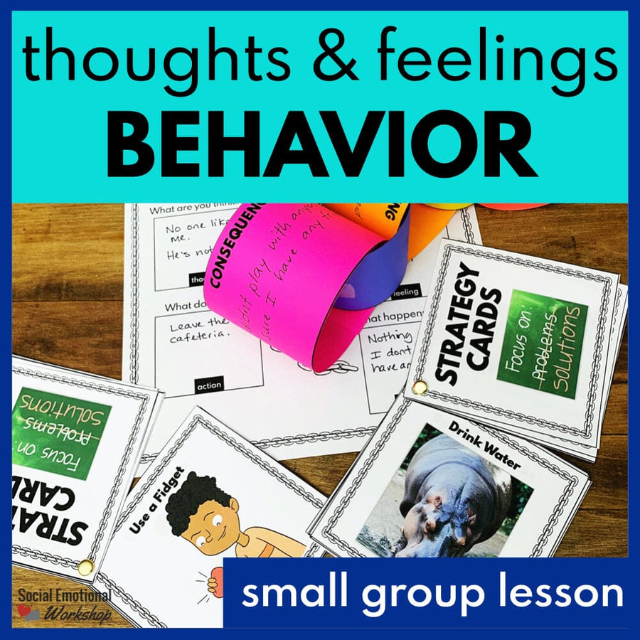 Small Group SEL Lesson: Learning How to Change Your Behavior Media Social Emotional Workshop