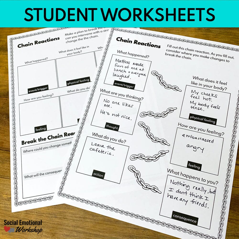 Small Group SEL Lesson: Learning How to Change Your Behavior Media Social Emotional Workshop