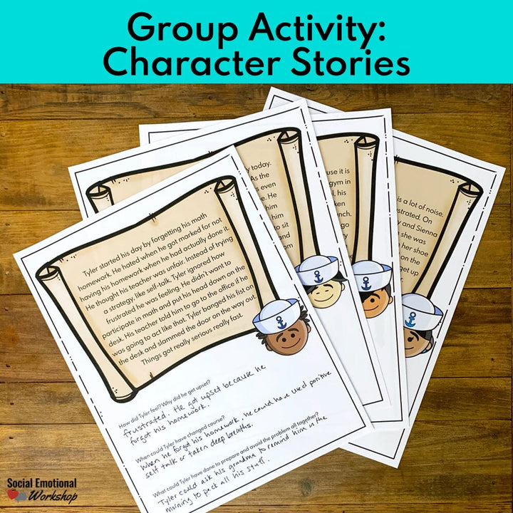 Small Group SEL Lesson: Learning to Change Your Behavior Media Social Emotional Workshop
