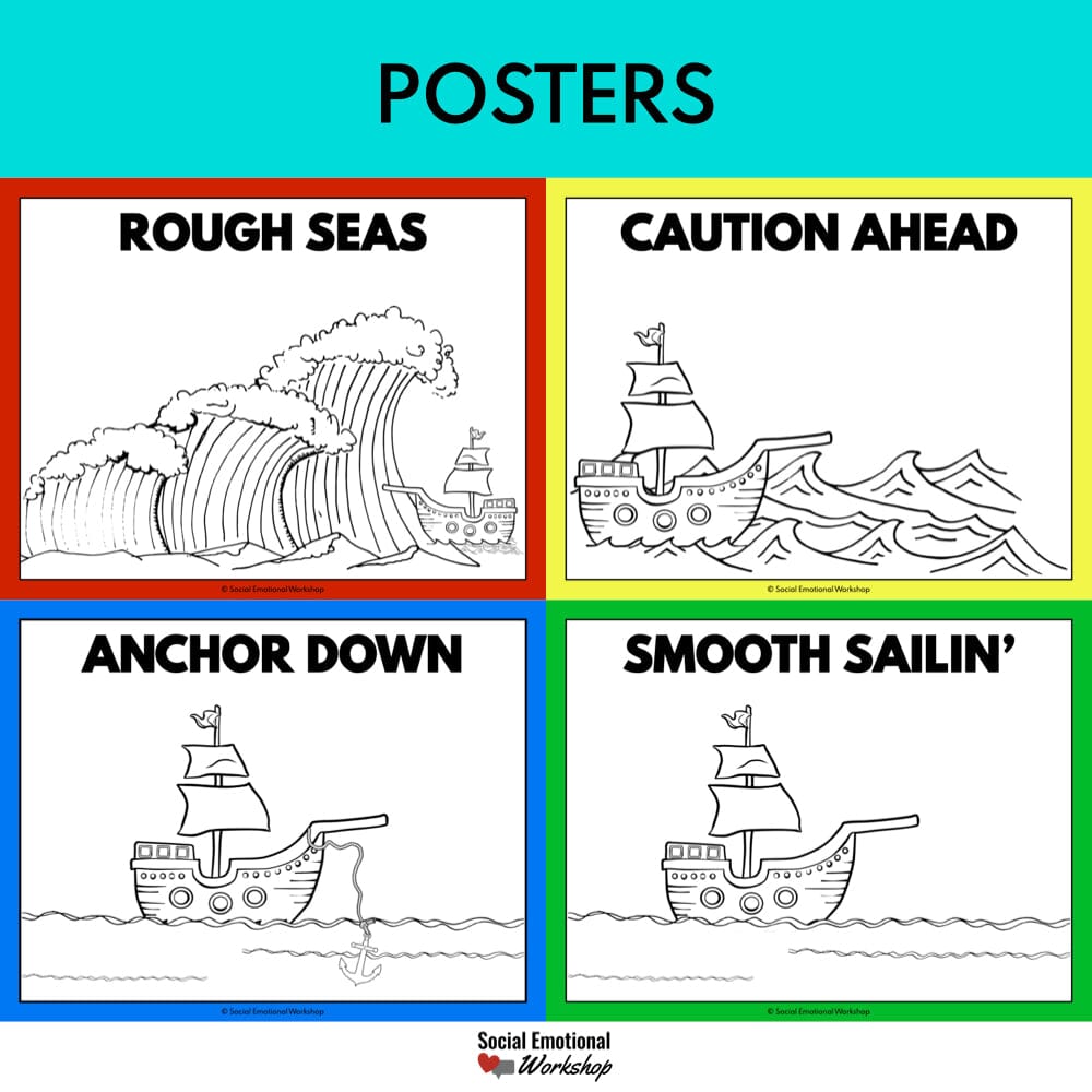 Small Group SEL Lesson - Size of Feelings Media Social Emotional Workshop