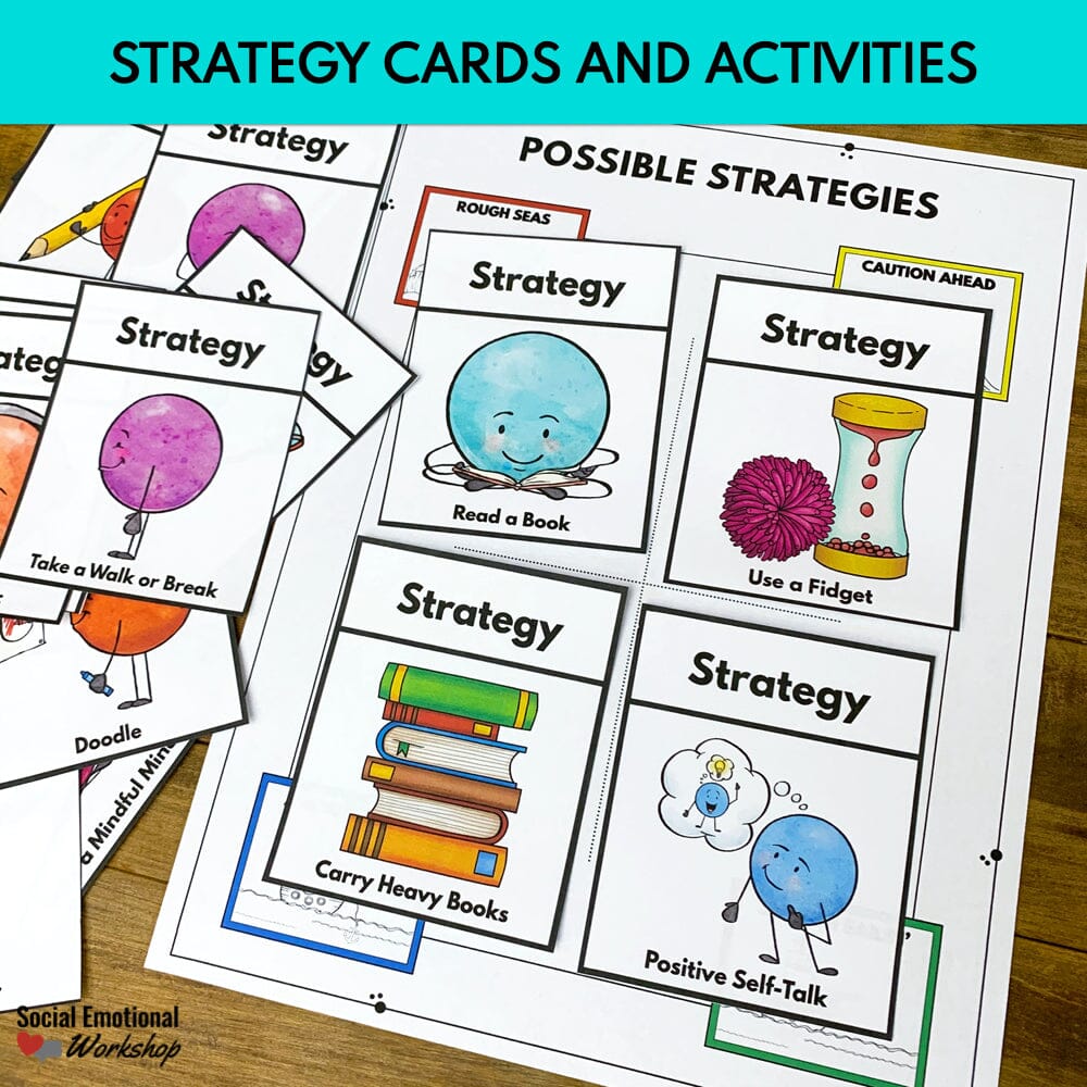 Small Group SEL Lesson - Size of Feelings Media Social Emotional Workshop