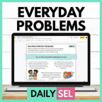 Solving Everyday Problems Social Emotional Learning Activities - SEL for Distance Learning Media Social Emotional Workshop