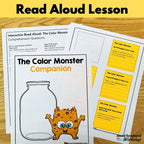 The Color Monster SEL Read Aloud Book Companion and Activities Media Social Emotional Workshop