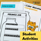 The Color Monster SEL Read Aloud Book Companion and Activities Media Social Emotional Workshop