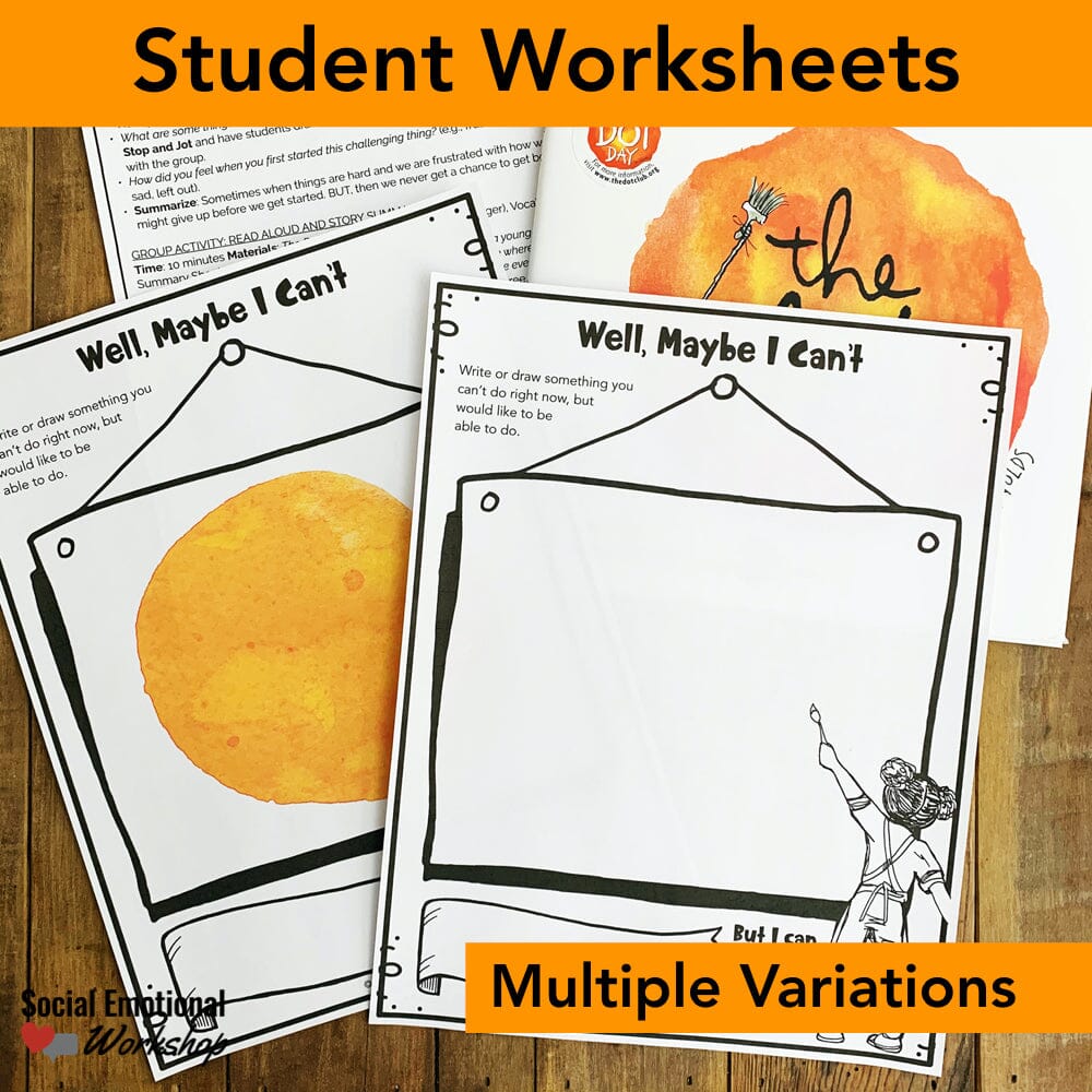 The Dot by Peter Reynolds Activities for Social Emotional Learning Read Aloud Media Social Emotional Workshop