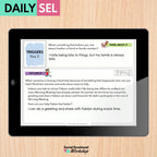 Triggers Social Emotional Learning Activities - SEL for Distance Learning Media Social Emotional Workshop