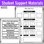 Valentine's Day Activity for Social Emotional Learning - People Who Help Us Media Social Emotional Workshop